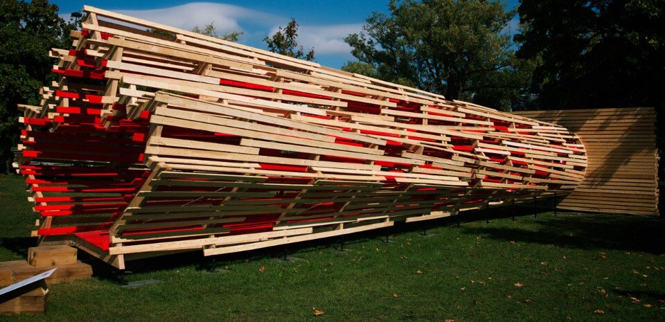 Hello Wood, Tunnel Through Time, Toronto, 2016