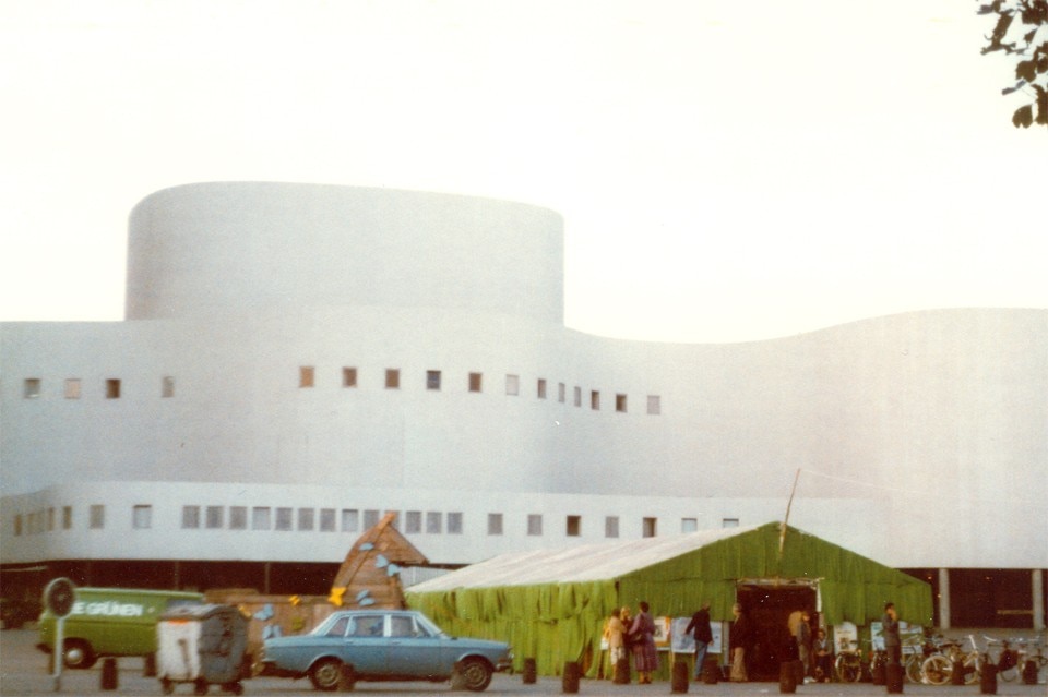 Joseph Beuys, Das Grüne Zelt der Grünen Düsseldorf, 1980