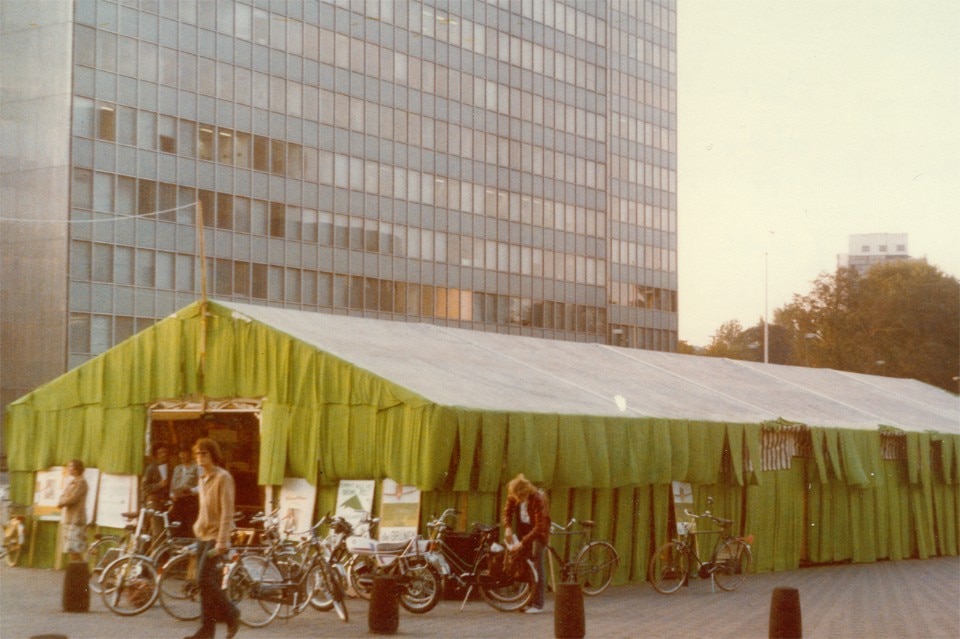 Joseph Beuys, Das Grüne Zelt der Grünen Düsseldorf, 1980