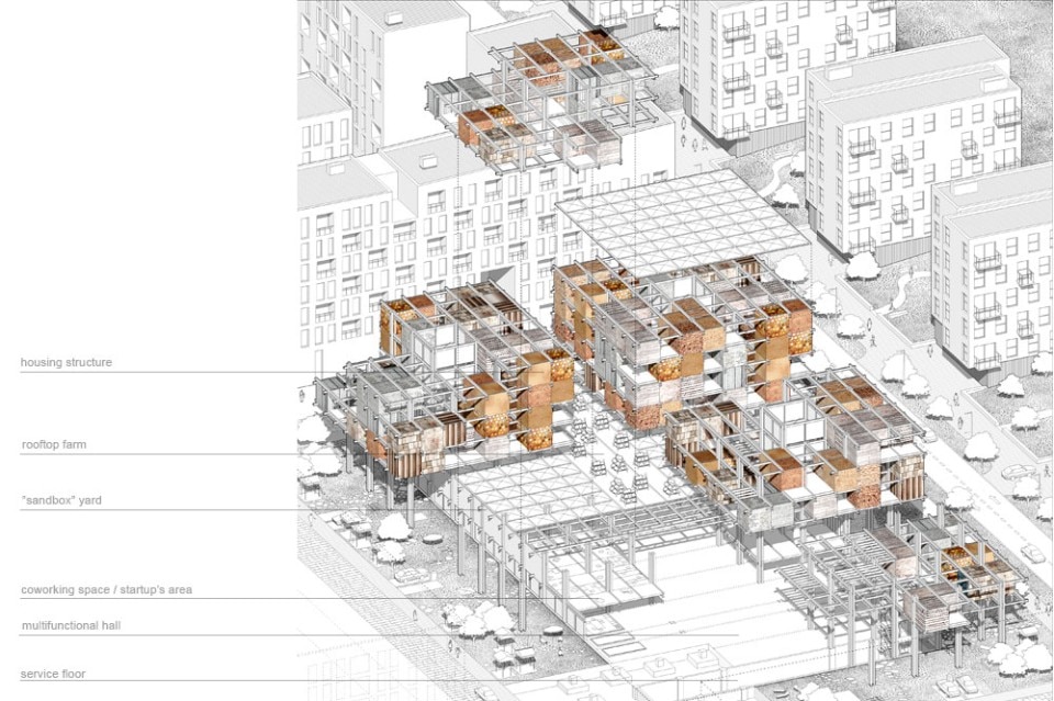 Tomasz Broma, S’lowtecture. Housing structure in Wroclaw-Zerniki