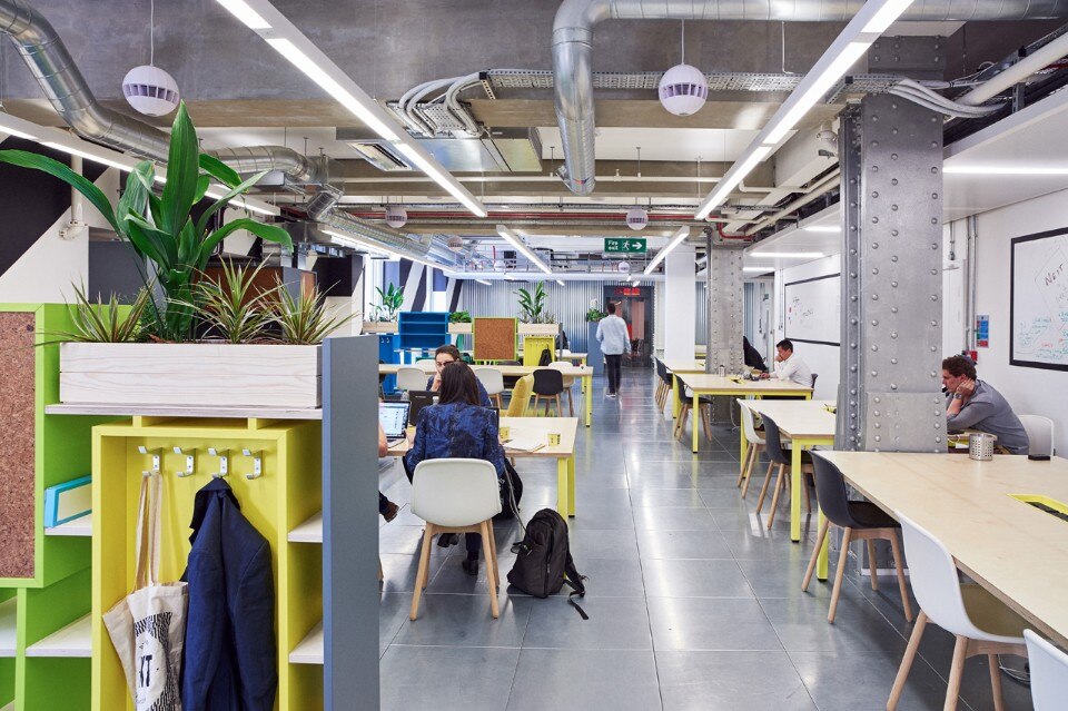 Studio RHE, co-working space for Huckletree, London, 2016