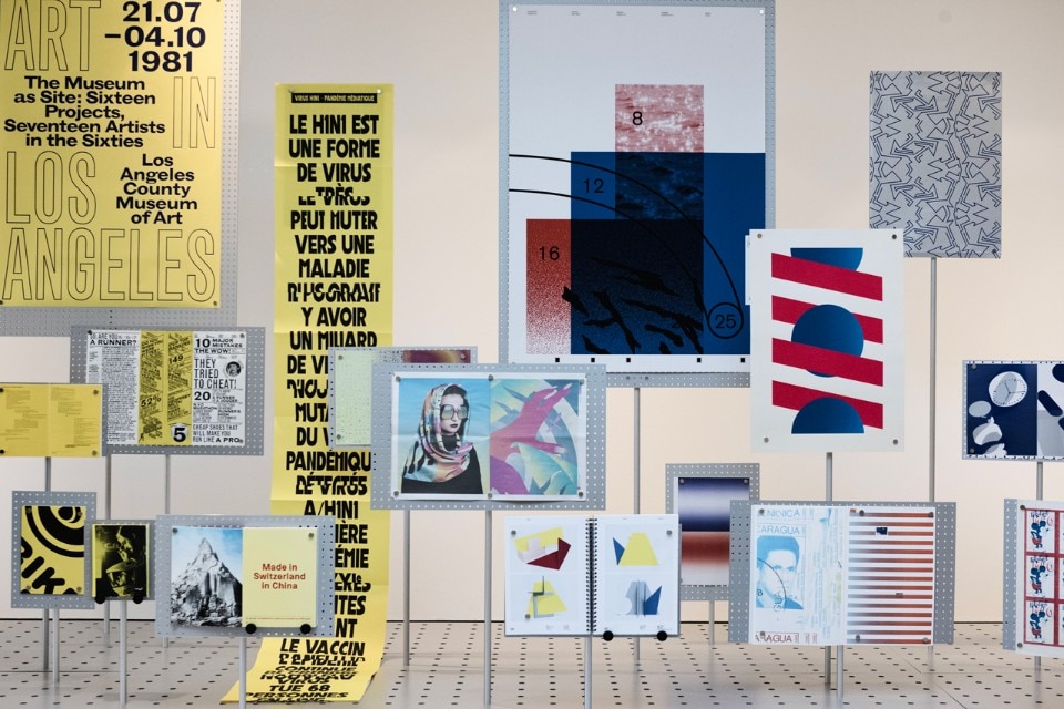 ECAL Graphic Design. Type, Print, Digital, Stories, installation view at Vitra Design Museum Gallery, Weil Am Rein, 2016. Photo Roland Schmid