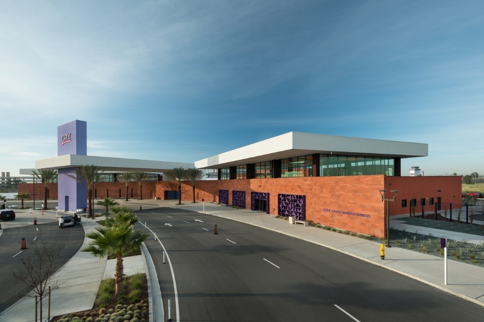Legorreta, Otay Cross Border Xpress, San Diego–Tijuana, 2015 Legorreta, Otay Cross Border Xpress, San Diego–Tijuana, 2015