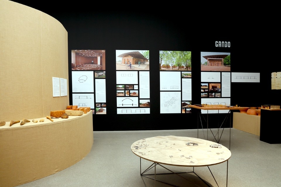 Francis Kéré. Radically Simple, installation view at Architekturmuseum der TU München, 2016