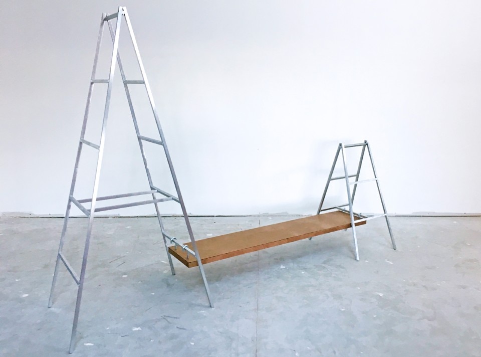 The Plinth Project, installation view at Etage Projects, Copenhagen, 2016