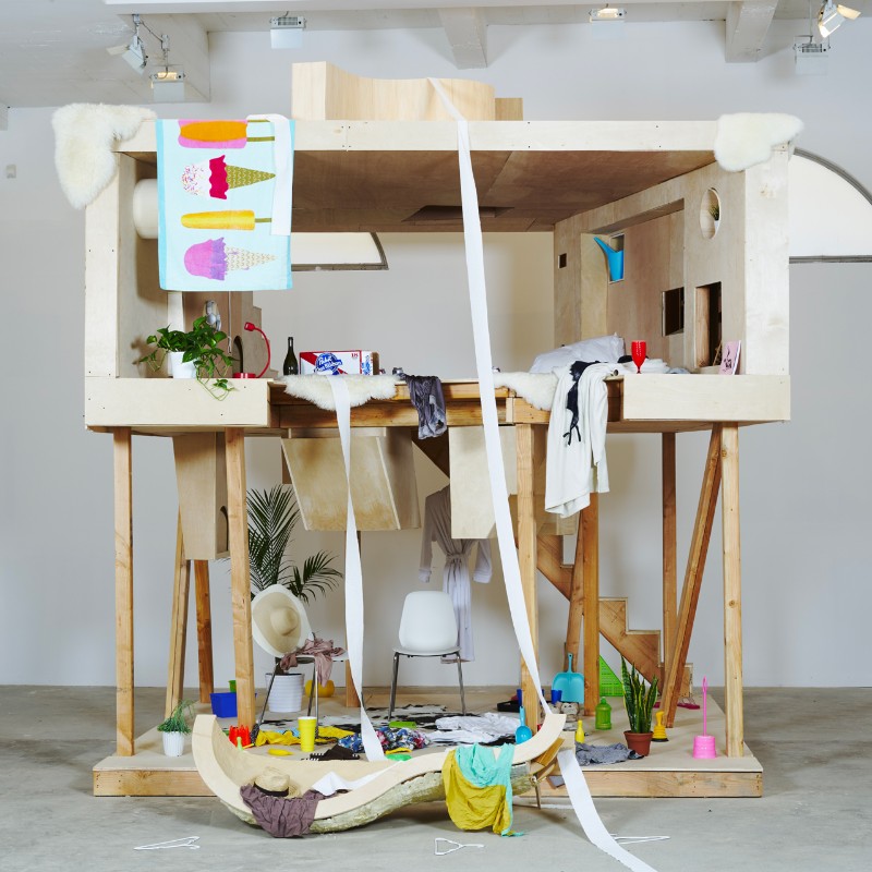 Jimenez Lai, Another Primitive Hut, Seattle, 2016 Jimenez Lai, Another Primitive Hut, Seattle, 2016