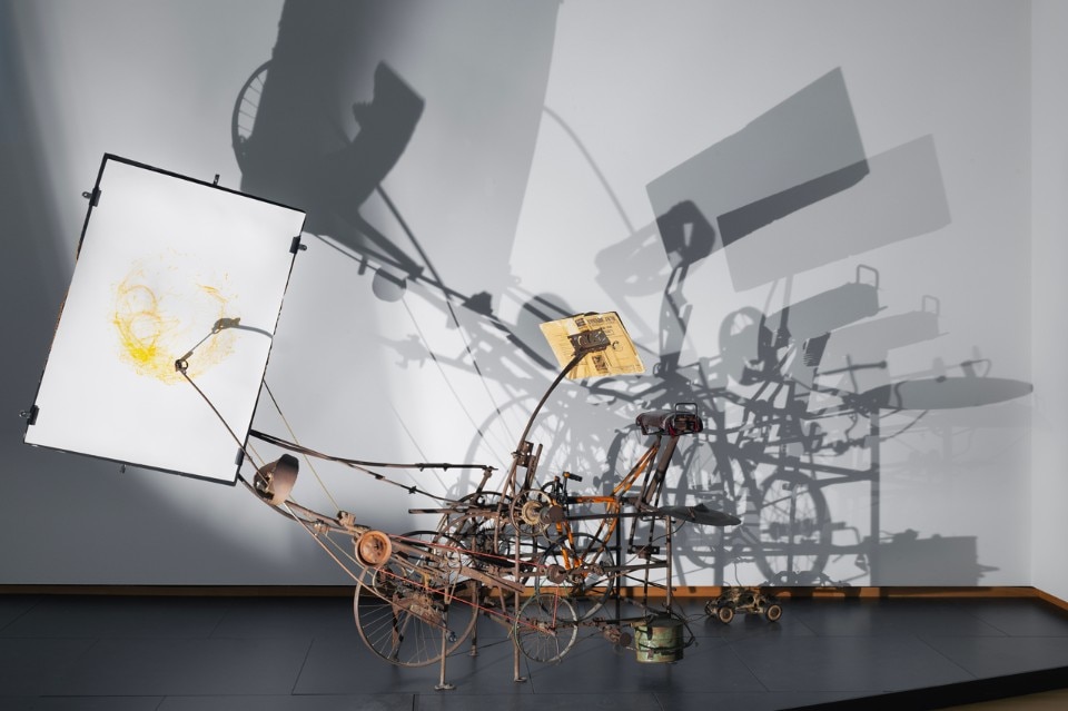 Jean Tinguely, Le Cyclograveur, 1960, coll. Kunsthaus Zurich. Photo Gert Jan van Rooij