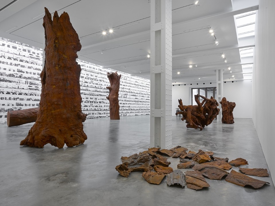 Ai Weiwei. 2016: Roots and Branches, installation view at Lisson Gallery, New York, 2016 Ai Weiwei. 2016: Roots and Branches, installation view at Lisson Gallery, New York, 2016