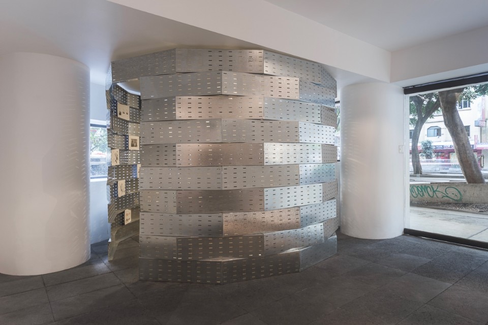 Liga 24. Umwelt, veduta dell'installazione a LIGA, Espacio para Arquitectura, Città del Messico, 2016