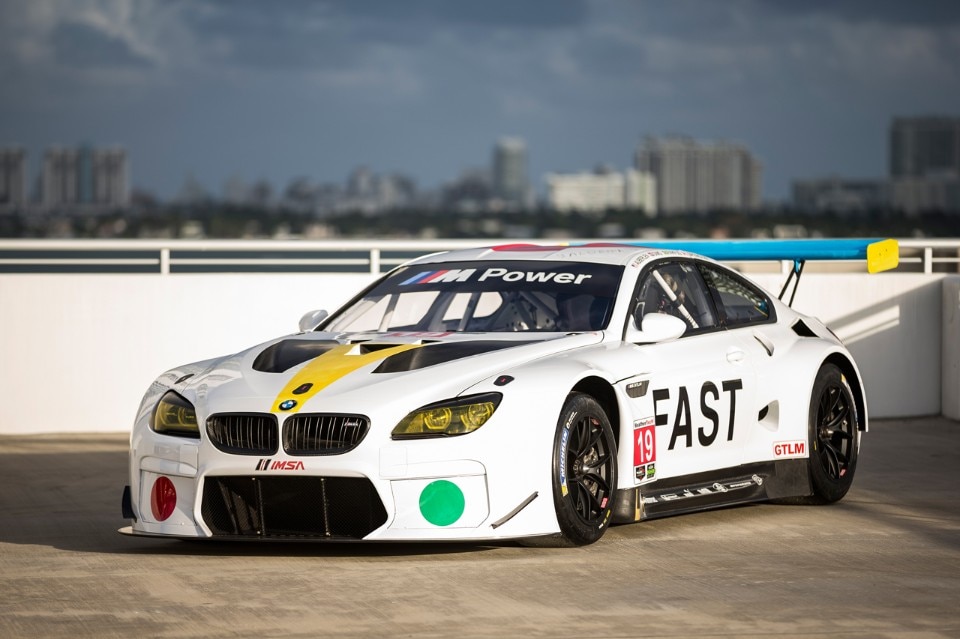 John Baldessari, BMW M6 GTLM, Art Car at Miami Basel, 2016