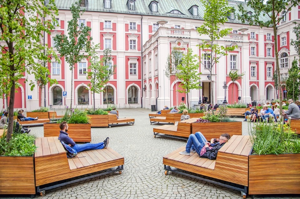 Atelier Starzak Strebicki, Courtyard City Hall, Poznań, Poland, 2016