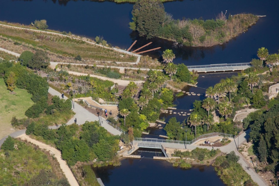 Turf Design Studio & Environmental Partnership, Sydney Park Water Re-Use Project, 2016