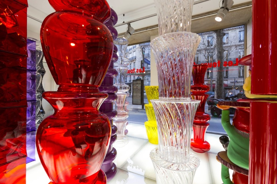 The design tower, installation view at Kartell store, Maison&Objet, Paris, 2017