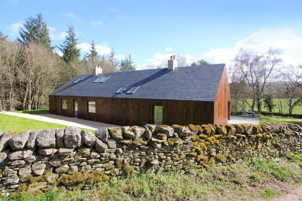 A449, Blakeburn cottage, Melrose, Scotland, 2016