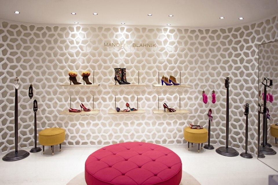 Nick Leith-Smith, Manolo Blahnik boutique in Doha, 2017