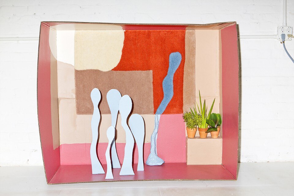 Cold Picnic, The Passenger rugs, 2017