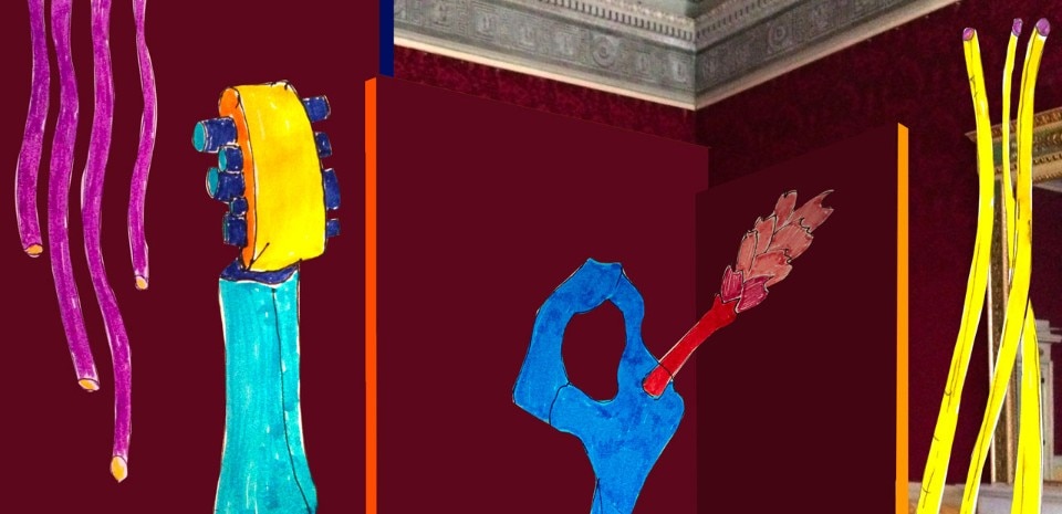 Codice di avviamento fantastico, foto del backstage al Palazzo Reale, Milano, 2017