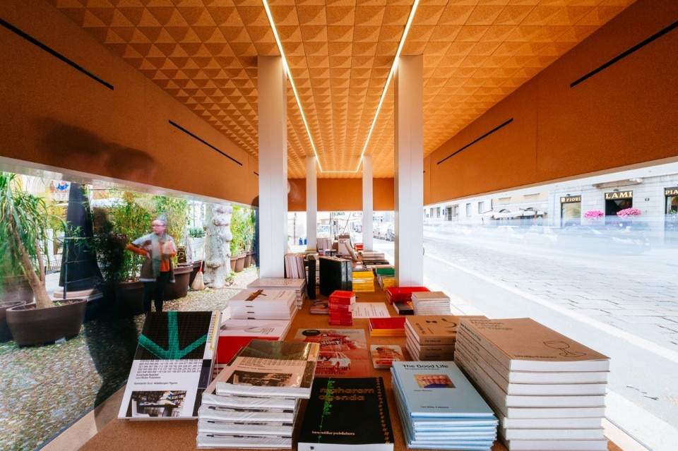 Nomadic Bookstore, Piazza san Marco, Milan, 2017