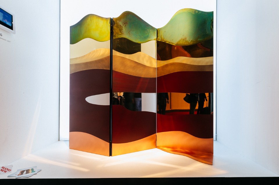 Alessandra Baldereschi, Painting for De Castelli, 2017