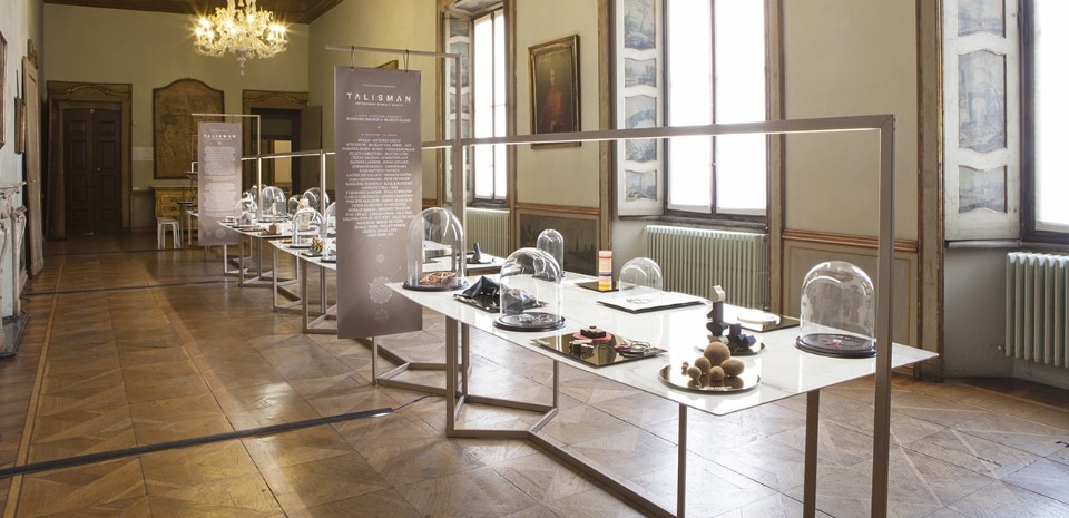 "Talisman", veduta dell' esposizione, Palazzo Clerici, Milano, 2017