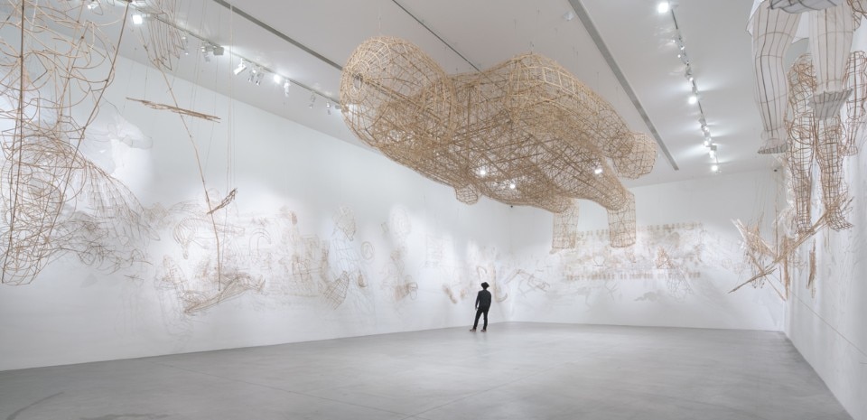 Ai Weiwei, “Mountains and Seas”, Château La Coste, installation view, 2017