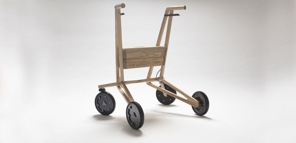 Paul Timmer, Wooden walker, 2017