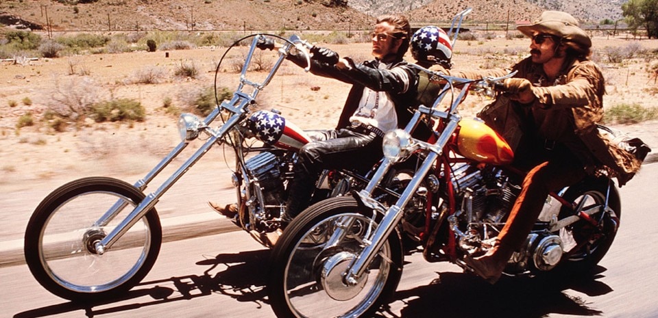 The Design Museum, “California. Designing freedom”, London 2017. Image from Dennis Hopper's Easy Rider, 1969 