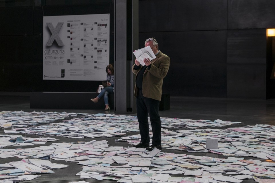Luzinterruptus, Denboran Zehar, Bilbao 2017 Luzinterruptus, Denboran Zehar, Bilbao 2017