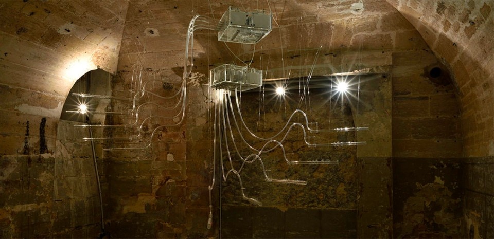 Cerith Wyn Evans, Composition for Flutes2, 2017