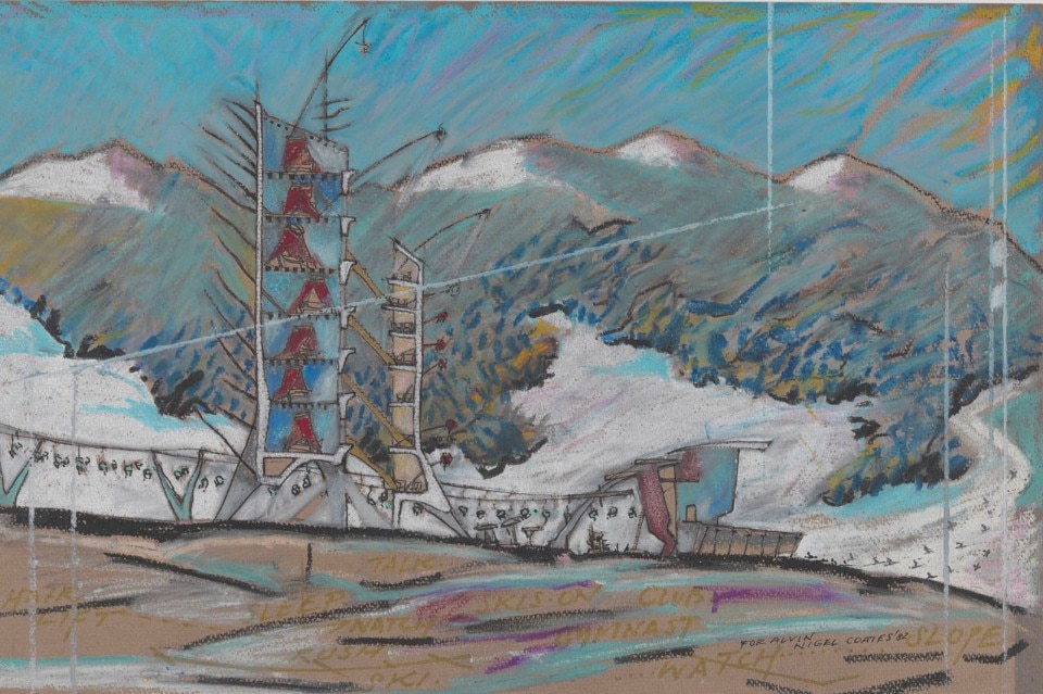 Nigel Coates, Ski Station, 1982