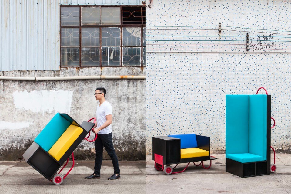 Img.16 CL3 and Lim + Lu, Push/Pull furniture series for Cornell Univerity’s College of Architecture, Art and Planning, Ithaca, New York, 2017