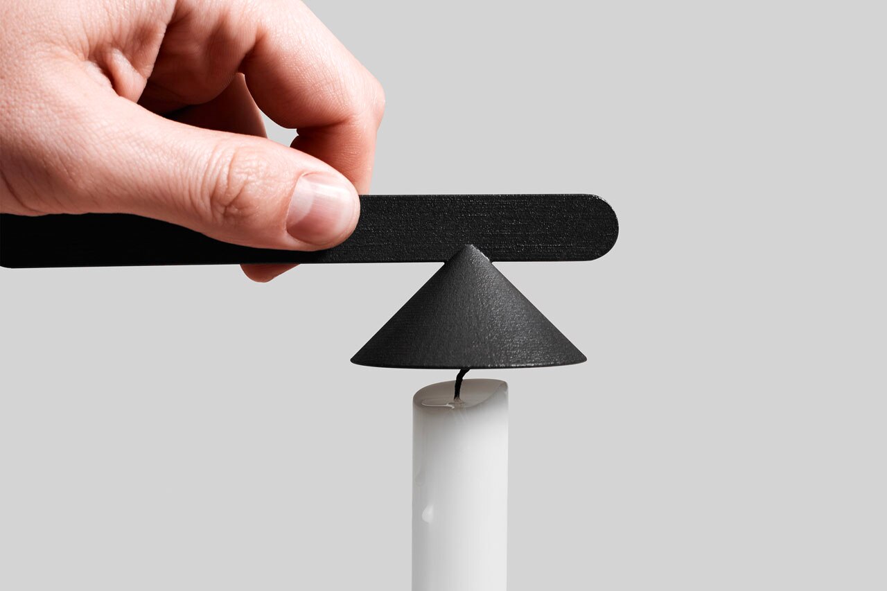 3D candle snuffers Domus