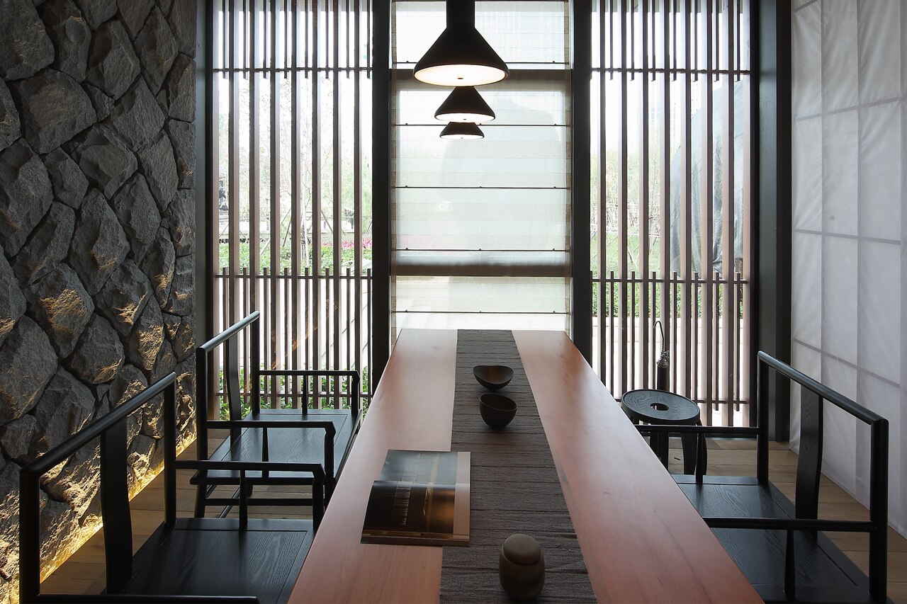 Riverside tea house Domus