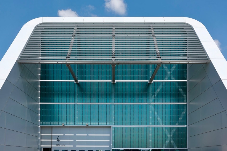 Fig.9 Tchoban Voss Architekten, SKF centro di prova per cuscinetti a sfera di grandi dimensioni, Schweinfurt, Germania, 2017