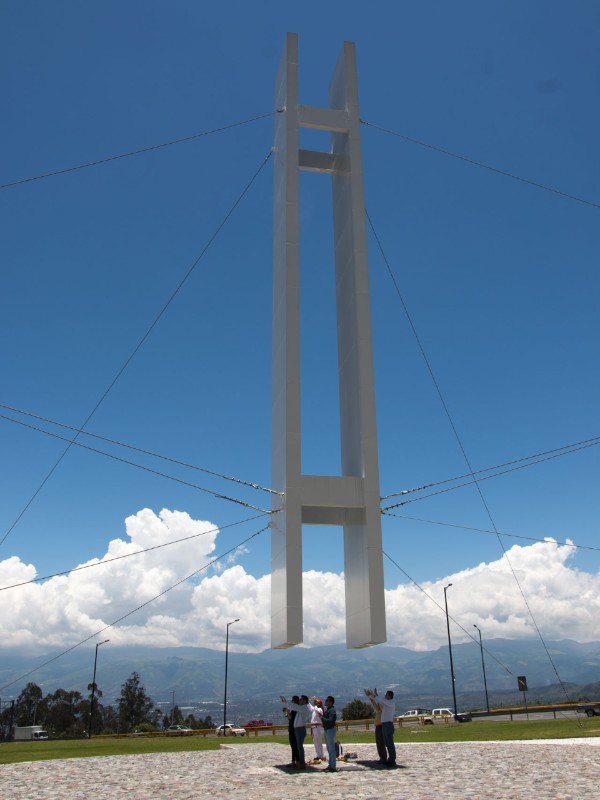 Fig.7 Fernando Rivera Salvador, Quito Sol Recto, Quito, Ecuador, 2017