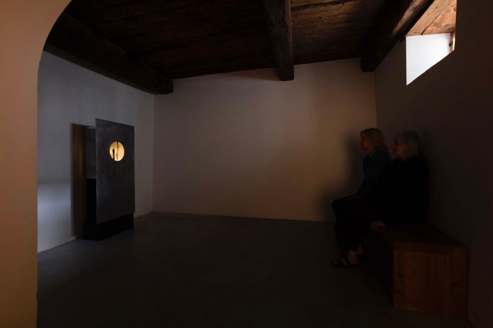 Fig.8 Markus Raetz, vista della mostra alla Galleria Monica De Cardenas, St. Moritz, 2017
