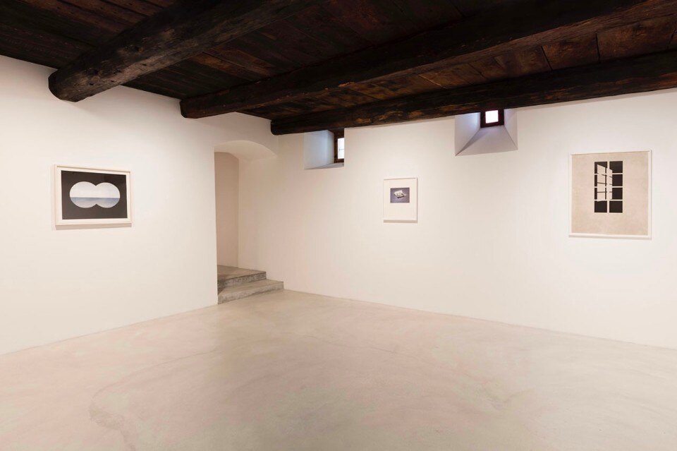Fig.9 Markus Raetz, vista della mostra alla Galleria Monica De Cardenas, St. Moritz, 2017