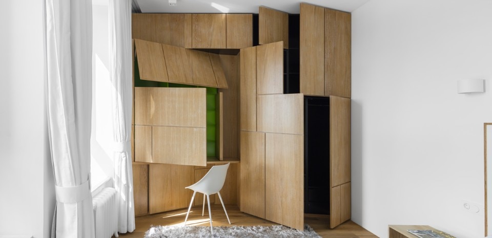 Monoloko design, Apartment interior in Moscow, 2017