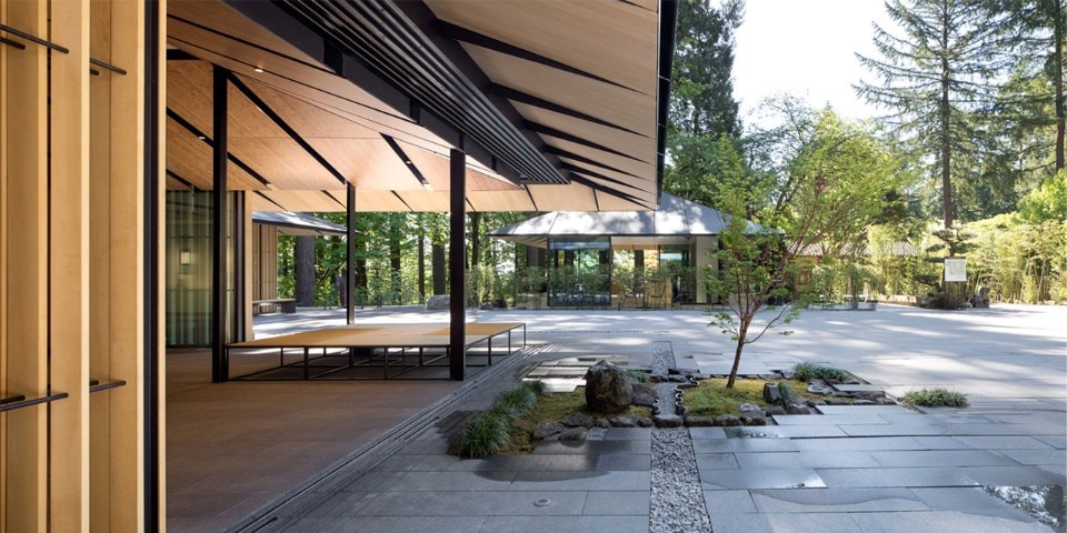 Fig.6 Kengo Kuma Associates, Portland Japanese Garden Cultural Village, Portland, 2017