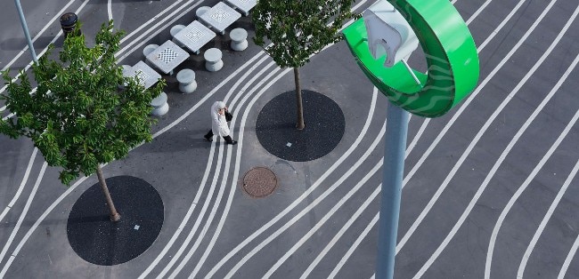 Topotek1 + BIG + Superflex, Superkilen, urban planning, Copenhagen, Denmark, 2012. Photo Iwan Baan