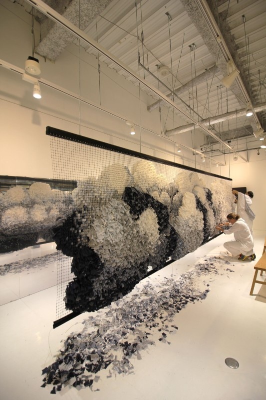 Fig.6 Studio Brieditis & Evans, Re Rag Rug alla mostra “Handscape” di Muji, 2017 