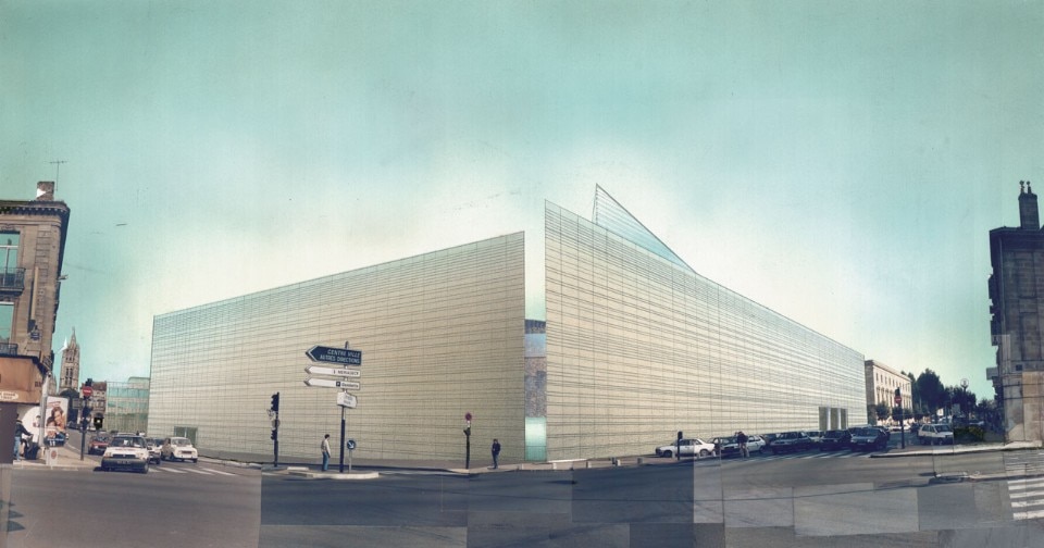 Jacques Hondelatte, Bordeaux Law Courts, Facade H, 1989