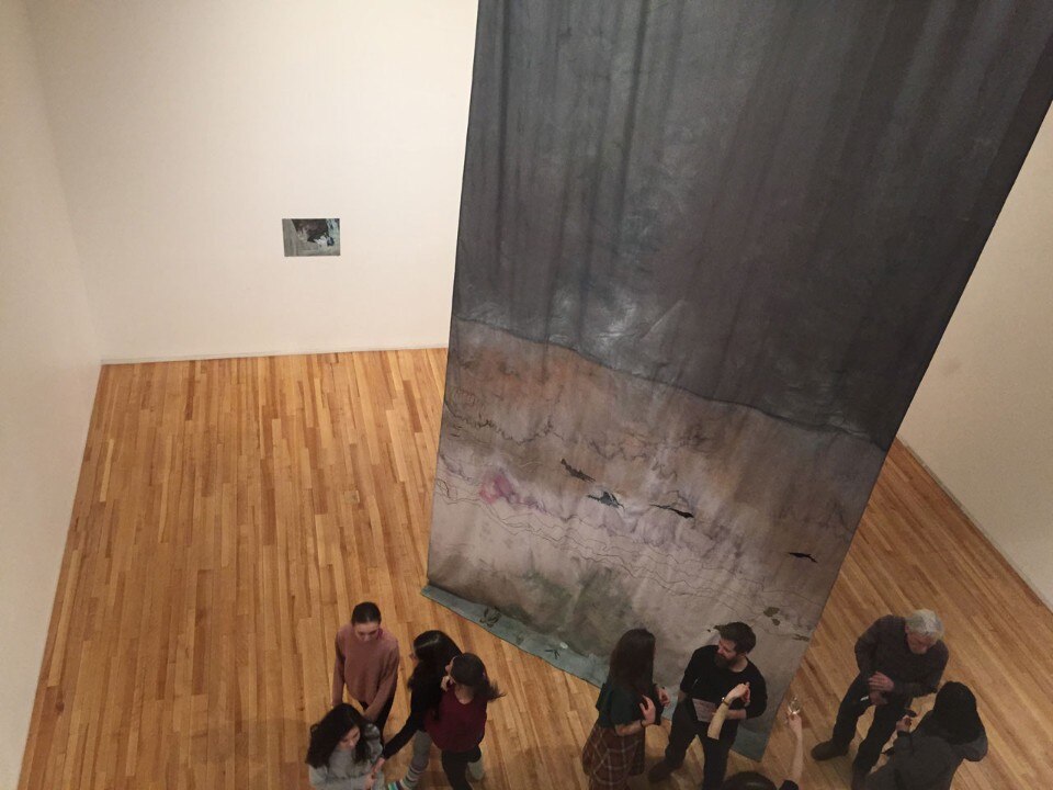 “The year of the whale”, exhibition opening views, 2018