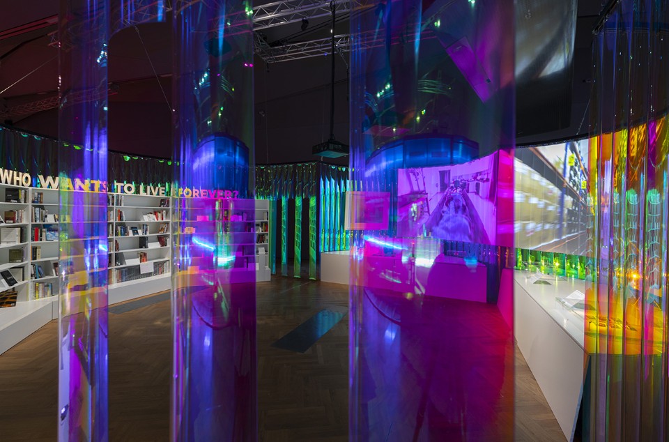 View of the exhibition "The future starts here. 100 projects shaping the world of tomorrow", V&A Museum, London, 12 May – 4 November 2018