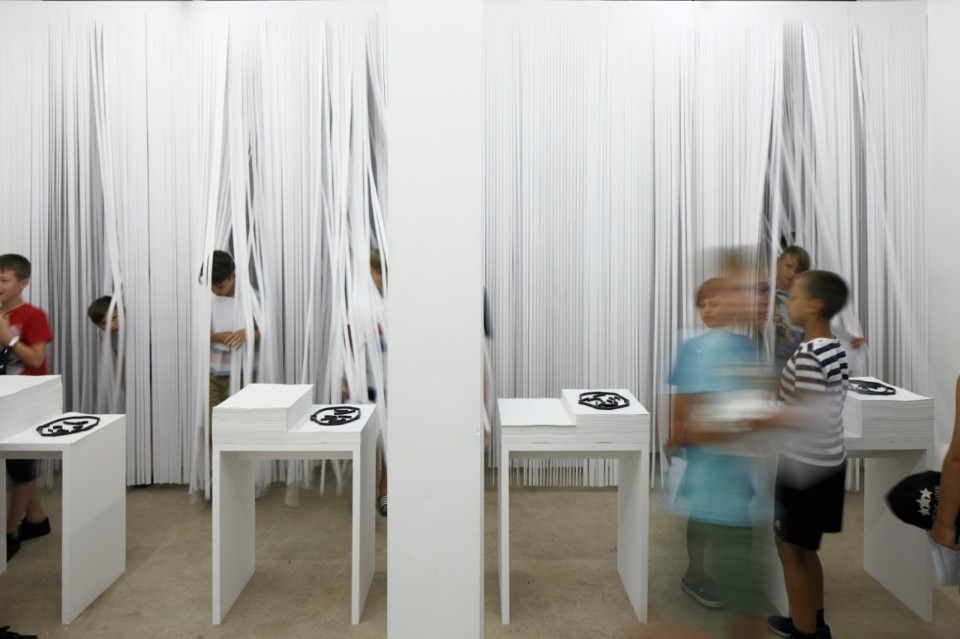 Maija Kurševa, Investigation, Installation view, Kim? Contemporary Art Centre, Riga, Latvia, 2018