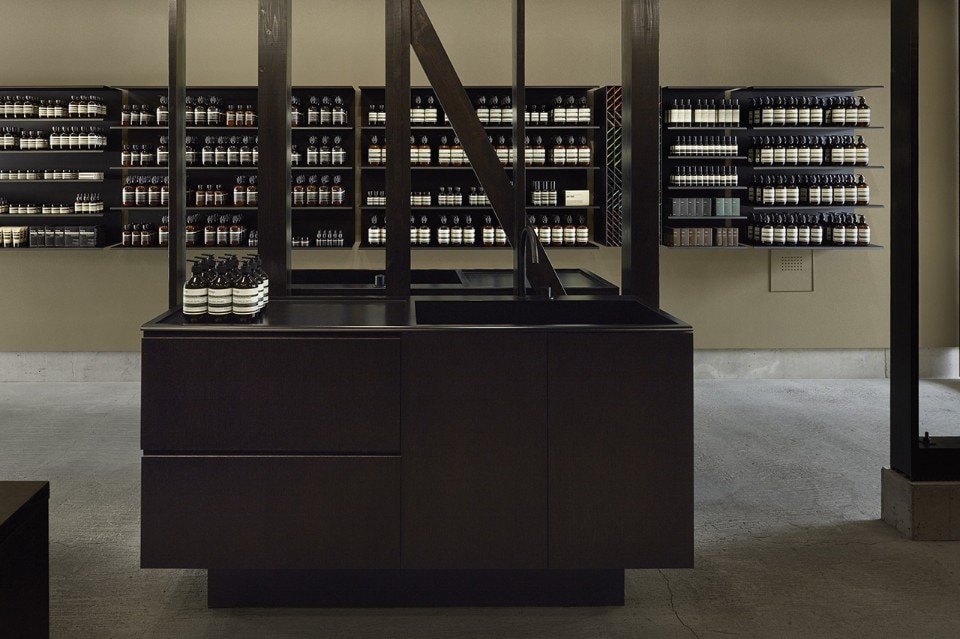 Case-Real, Aesop Kanazawa, Kanazawa, Japan, 2018. Photo courtesy of Aesop