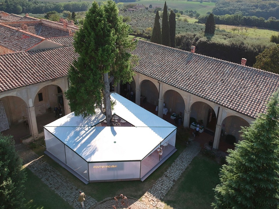 Supervoid, Garden Pavilion, Certosa di Pontignano, Siena, 2018