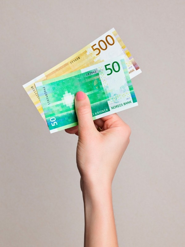 Il lancio delle banconote da 50 e 500 è parte della riprogettazione della valuta cartacea norvegese