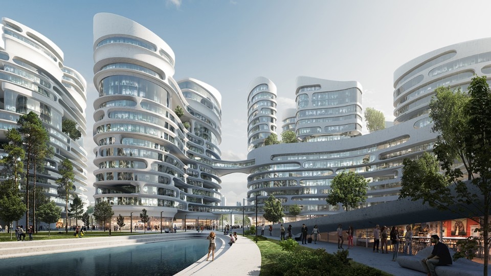 Rublyovo-Arkhangelskoye smart city, Zaha Hadid Architects, 2018