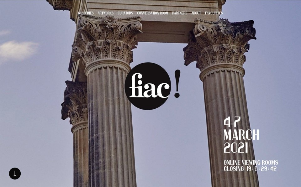 FIAC Online Viewing Rooms, 3-7 March 2021